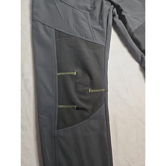Men's Thermal Hiking Pants Softshell Waterproof Winter Outdoor Ski Snow Trousers - Picture 4 of 10